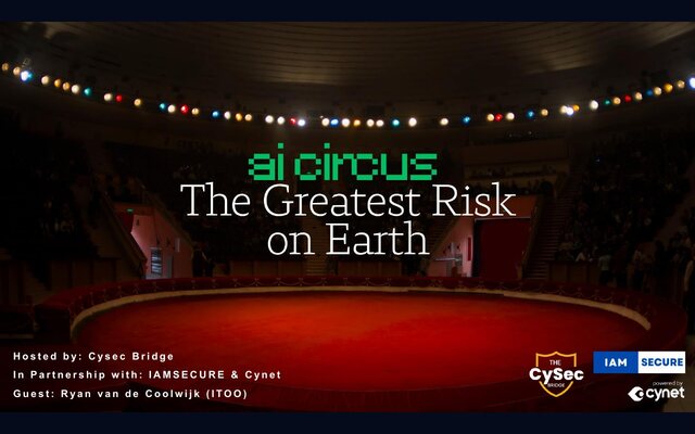 AI Circus: The Greatest Risk on Earth slide deck cover